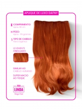 Aplique Dafny 60 cm Mega Hair Tic Tac