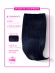 Aplique  Rhenata Mega Hair Tic Tac Preto